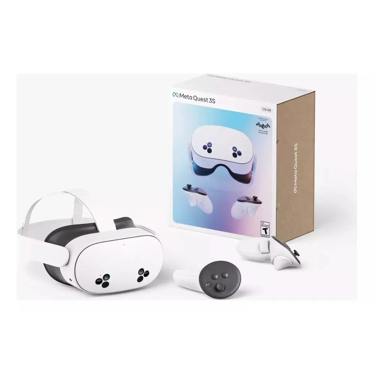 META - Lentes Realidad Virtual y Mixta Meta Quest 3s 128gb Blanco
