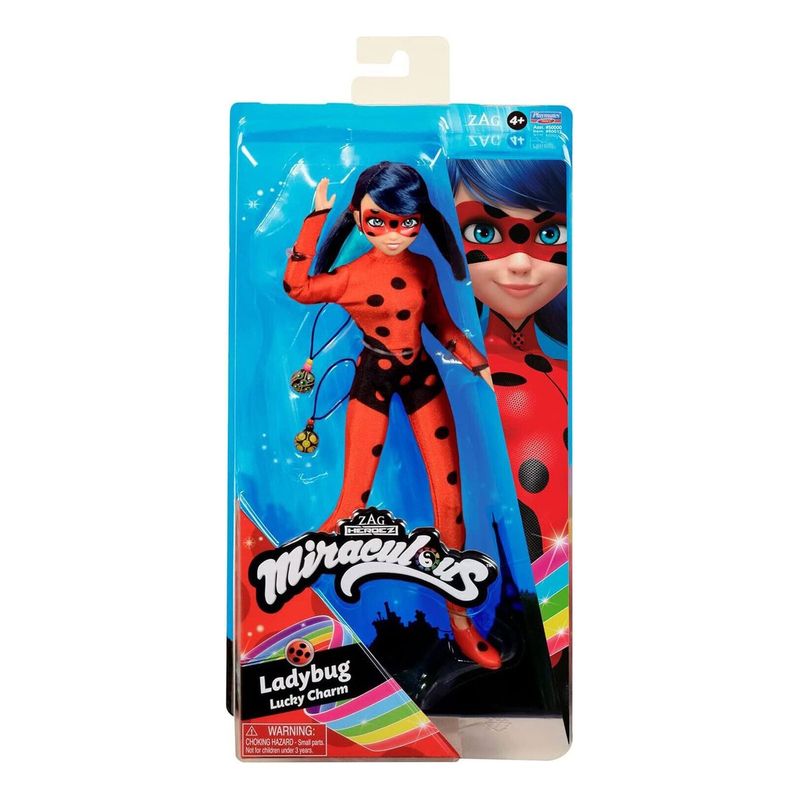 GENERICO - Miraculous Heroez Muñeca Fashion - Ladybug