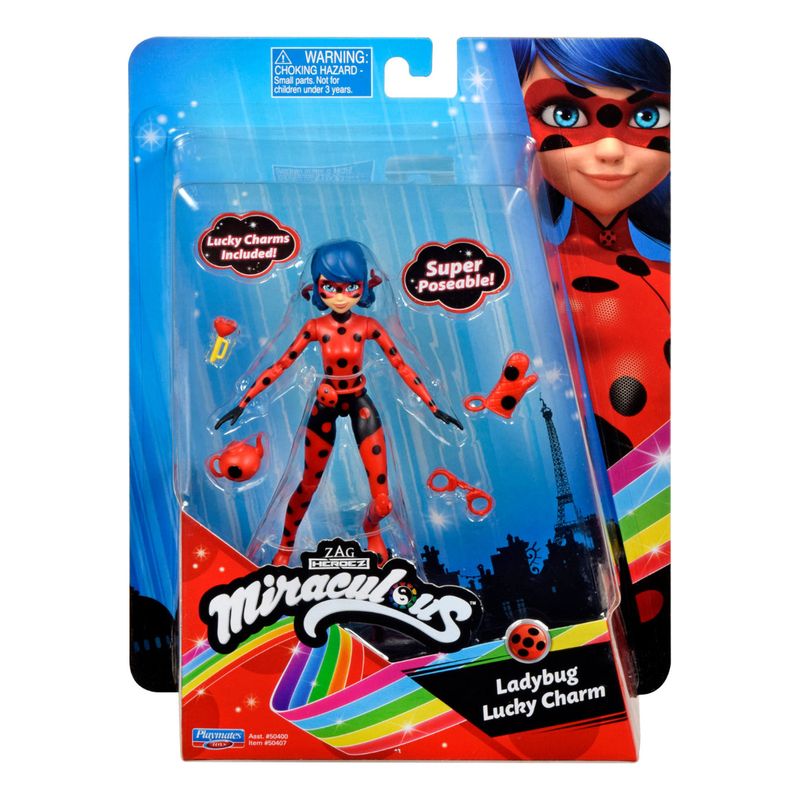 GENERICO - Miraculous Momentos Muñeca - Luckycharm