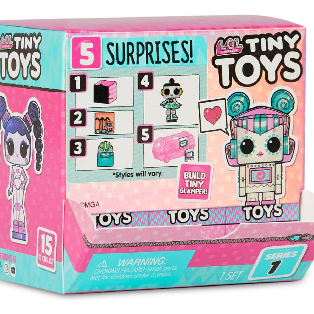 GENERICO - LOL Juguete Muñeca Mini 5 Sorpresas Pdq Surtido