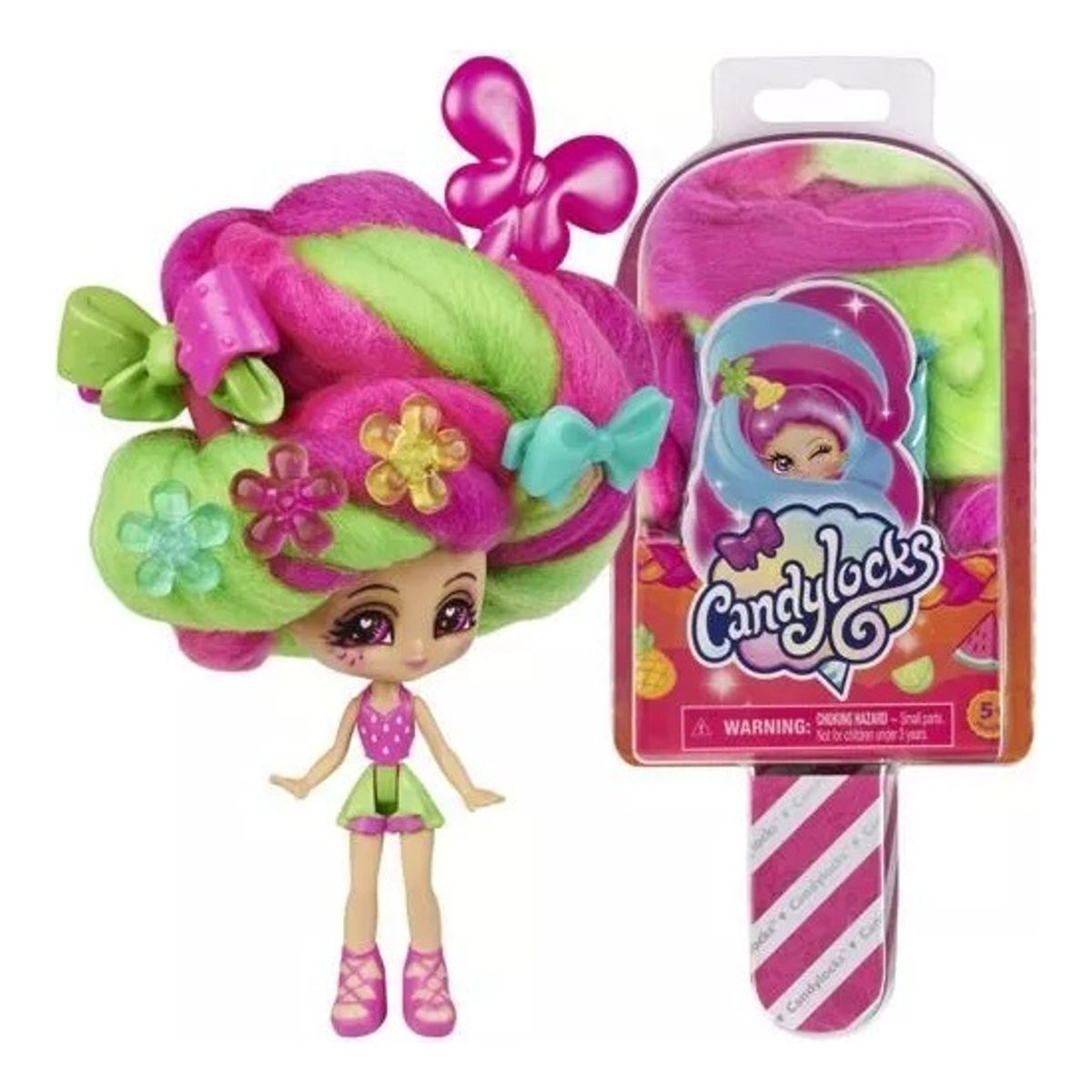 GENERICO - Candylocks Scented Collectible Surprise Doll With Accessorie