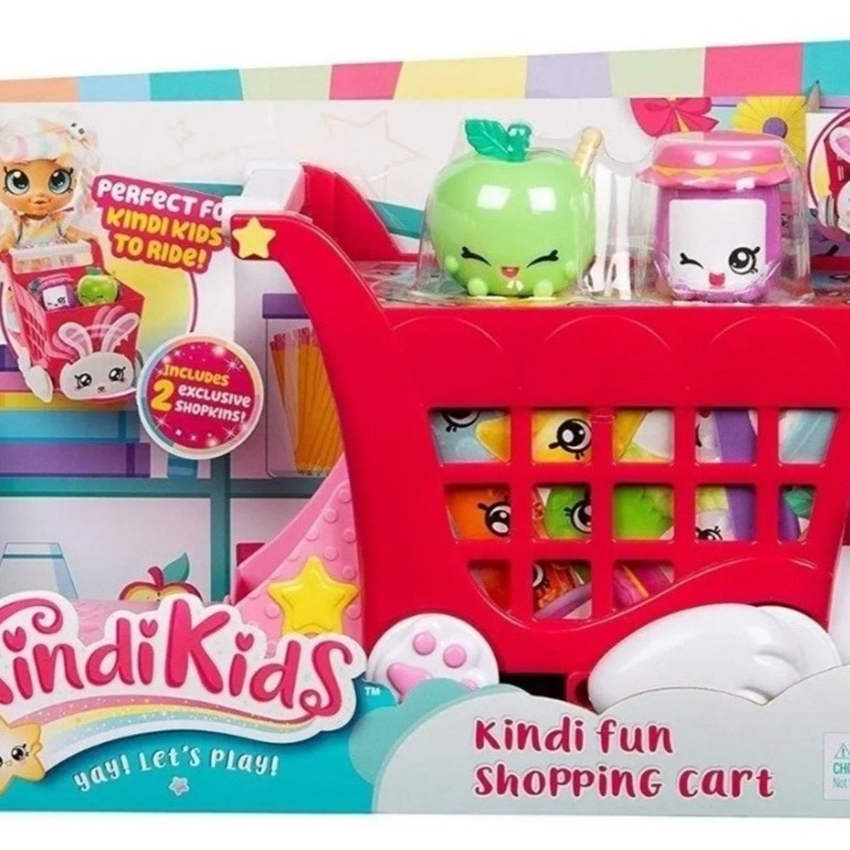 GENERICO - Kindi Kids S1 Carrito Supermercado