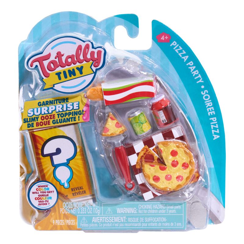 GENERICO - Totally Tiny Comidas Divertidas - Pizza Set