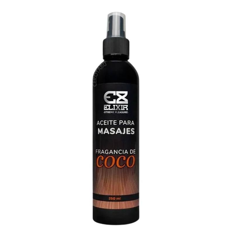 GENERICO - Aceite Caliente Para Masajes Corporal Aromaterapia Elixir 250ml