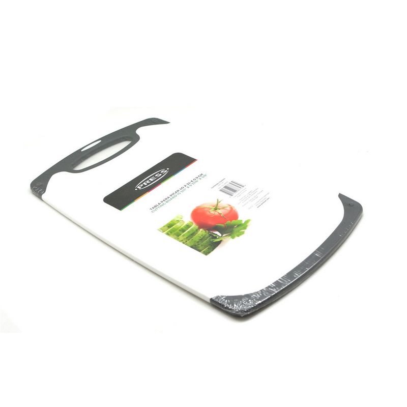 PRESS - Tabla de Cocina Para Picar Cortar 40x24x0,9 Cm Cm PRESS 86703 Blanco