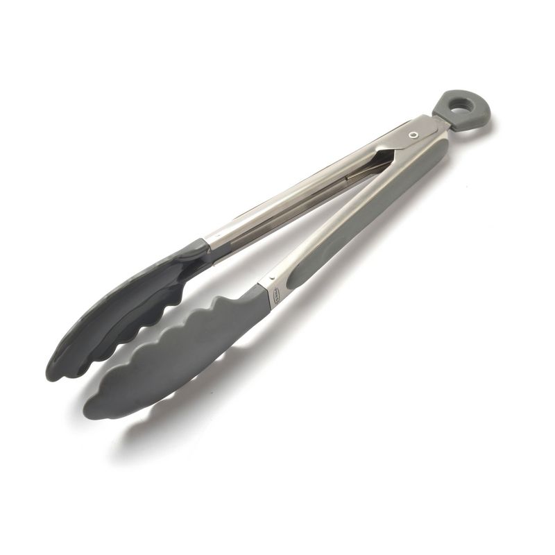 PRESS - Pinza para Servir 23 cm Acero Inox Puntas Antiadherentes PRESS 86808