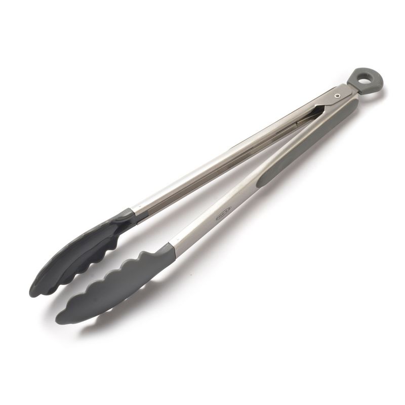 PRESS - Pinza para Servir 30 cm Acero Inox Puntas Antiadherentes PRESS 86809