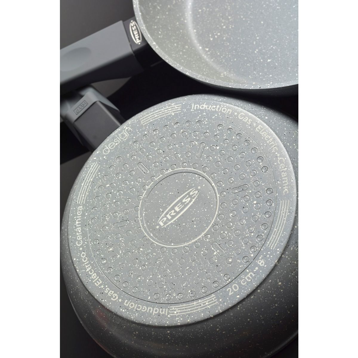 PRESS - Sartén Antiadherente 20 Cm para Inducción Vitrocerámica PRESS 12002