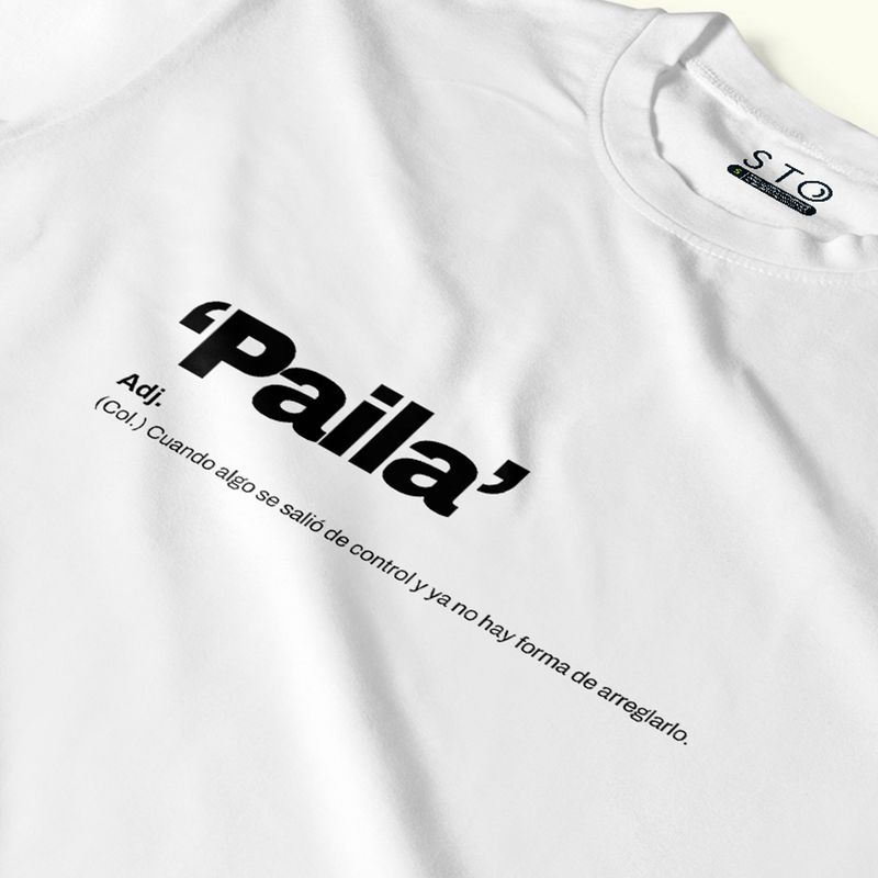 SIABATTO - Camiseta Estampada Hombre - Paila