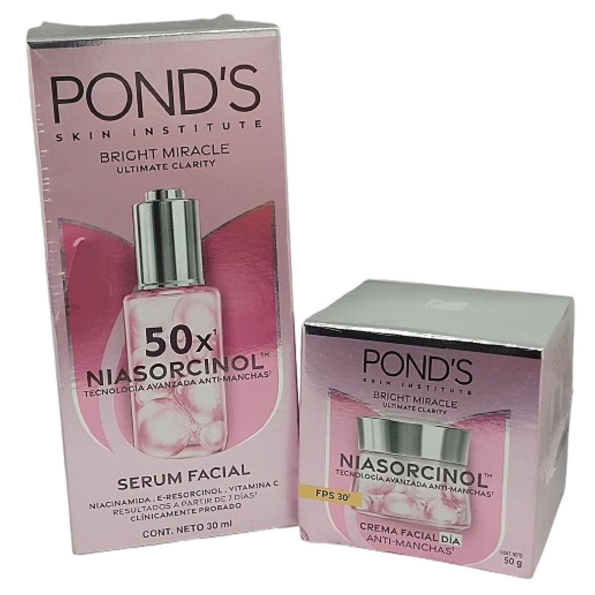 PONDS - Kit Bright Miracle de Pond`s  kit x 2 productos + Obs.