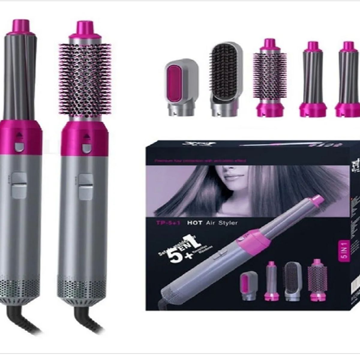 GENERICO - CEPILLO SECADOR 5 EN 1