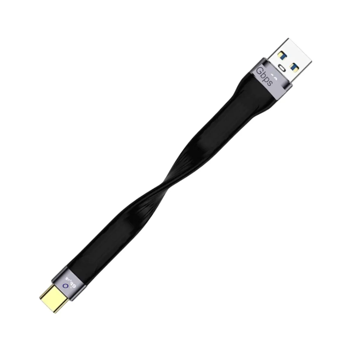 GENERICO - Cable De Datos Portatil de USB a Tipo C 10 Gbps De 13,8cm