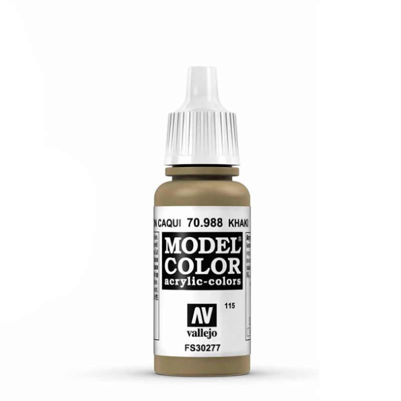 MANUEL VALLEJO - Pintura Acrilicos Vallejo ModelColor 18Ml 70988 Marrón Caqui