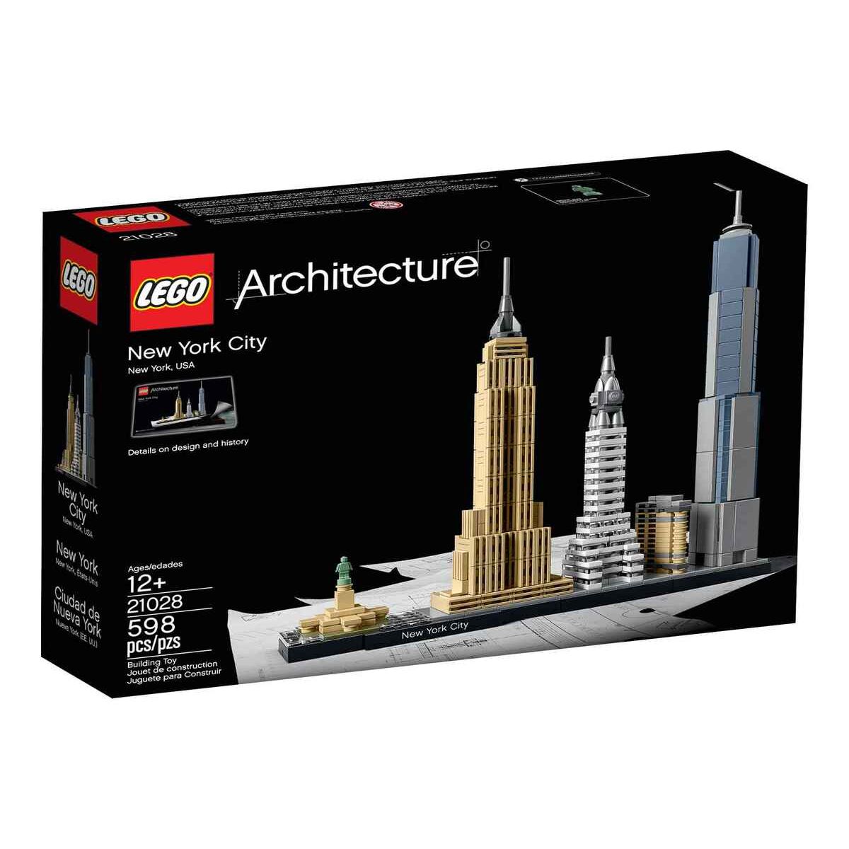 LEGO - Lego Set de Construcción Nueva York 598 Piezas Adulto Original