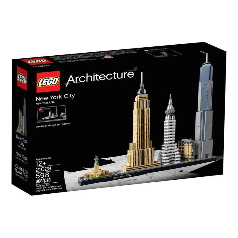 LEGO - Lego Set de Construcción Nueva York 598 Piezas Adulto Original