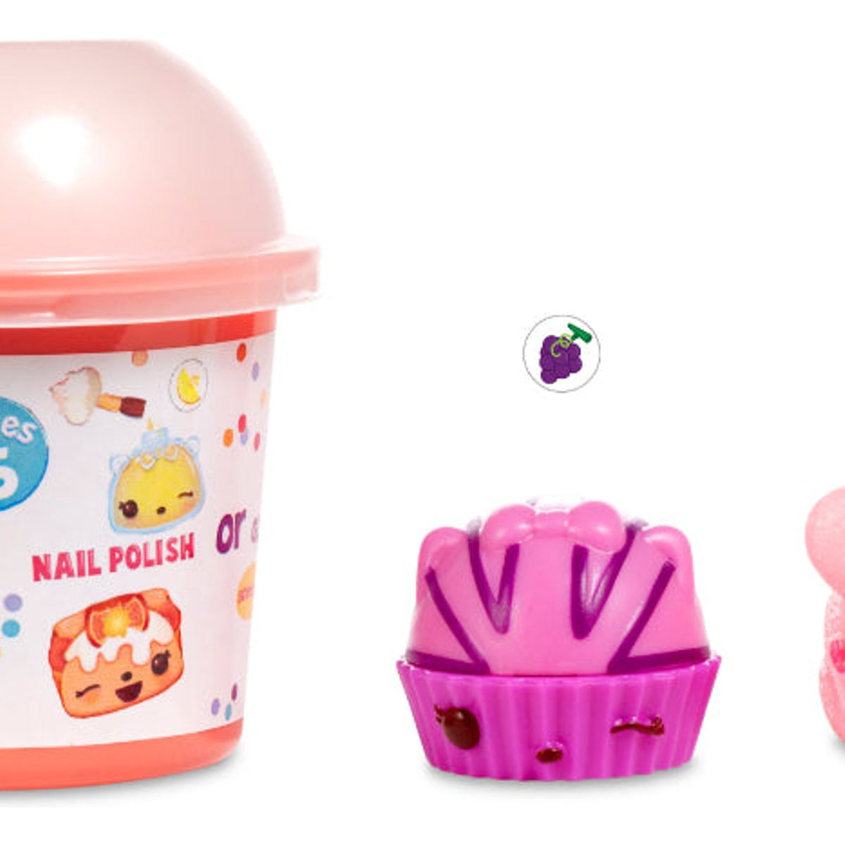 GENERICO - Num Noms Misteriosos S6 Sorpresa Nail Polish o Glitter Lipgloss