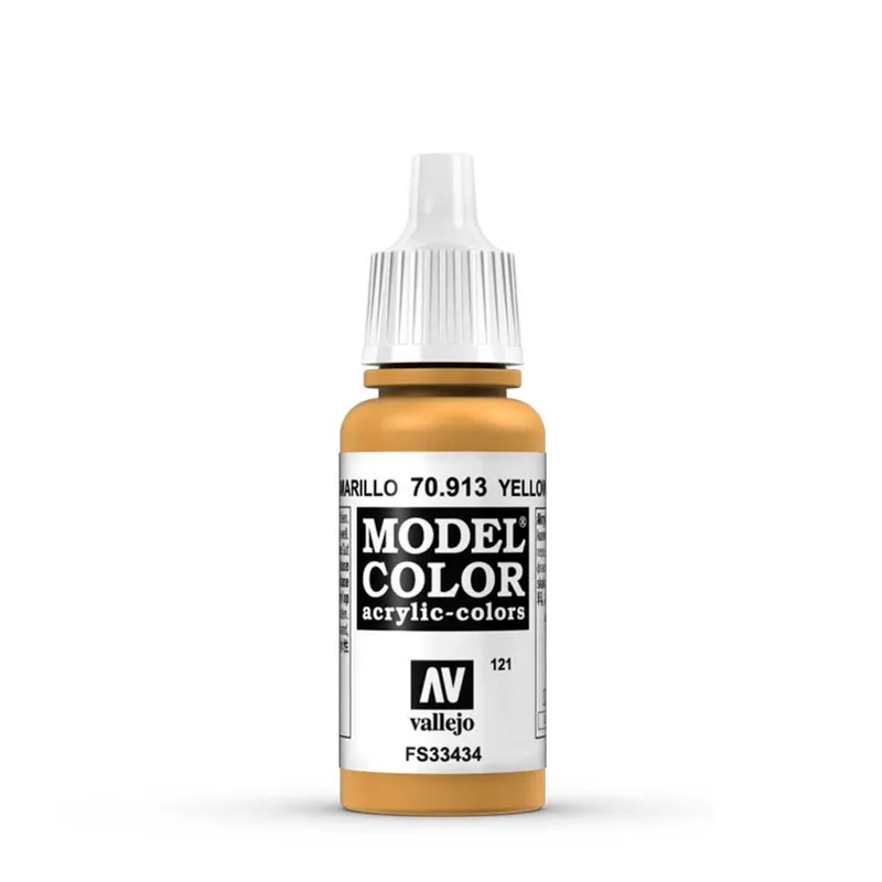 MANUEL VALLEJO - Pintura Acrilicos Vallejo ModelColor 18Ml 70913 Ocre Amarillo