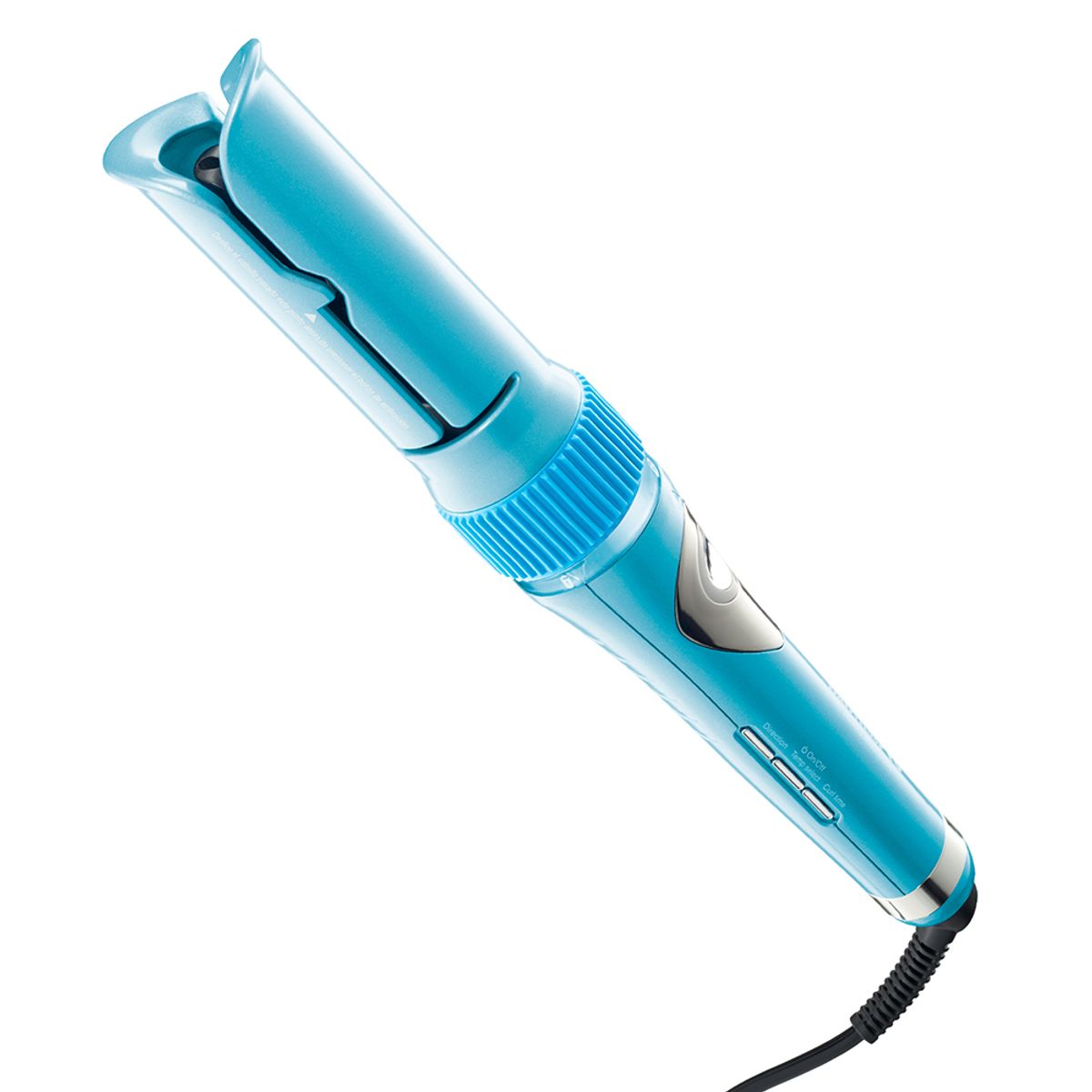 BABYLISS - Combo Rizadora Automatico Miracurlpro Azul 3/4"  Y Secador Profesional Azul Babyliss  2000W