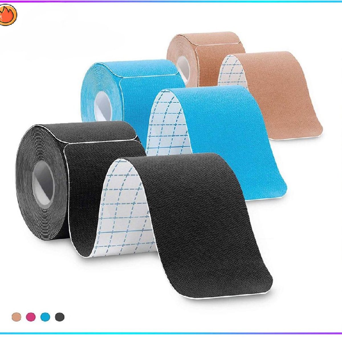 GENERICO - CINTA KINESIOLOGICA ATLETICA 5 M