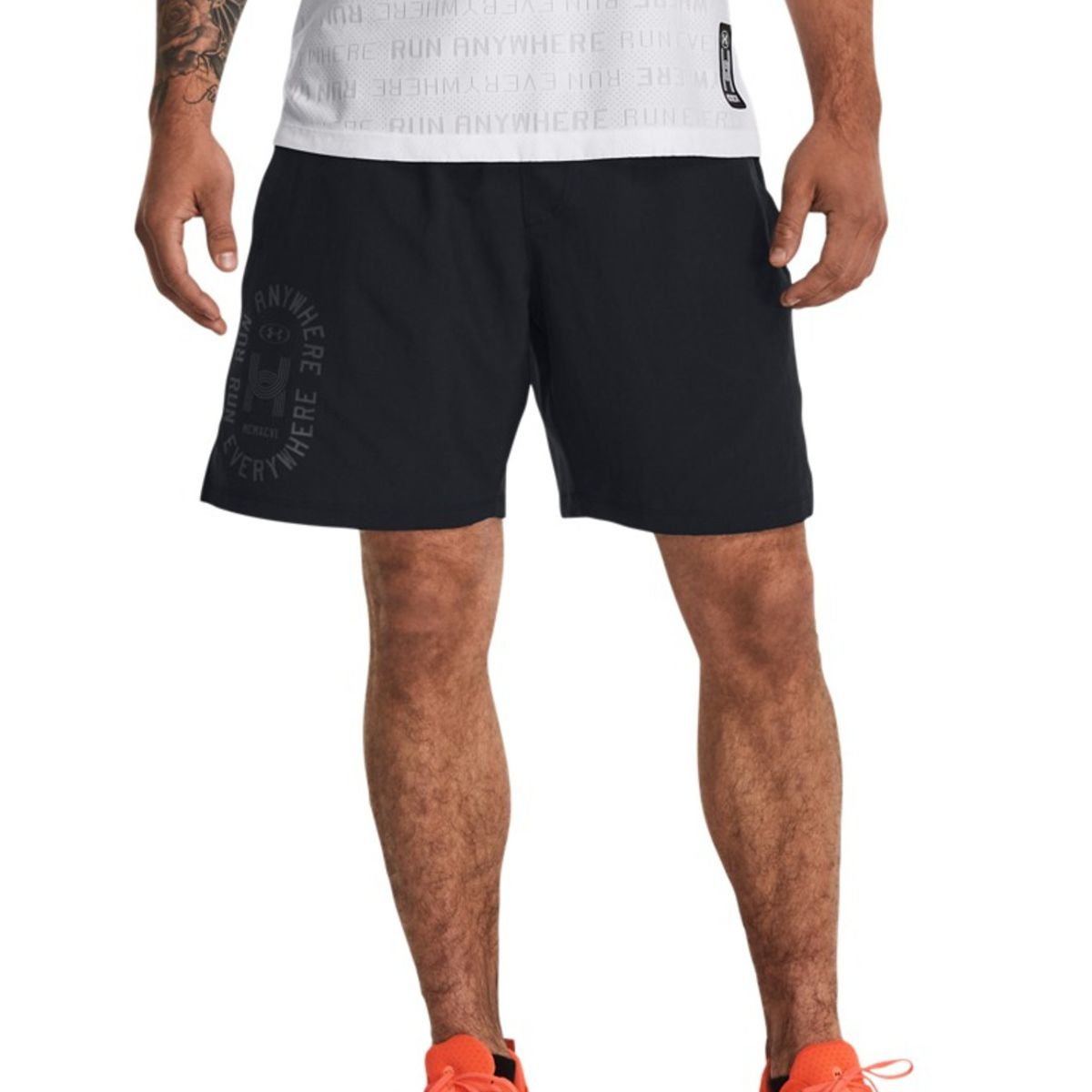 UNDER ARMOUR - Short Hombre UNDER ARMOUR UA RUN EVERYWHERE SH Negro UNDER ARMOUR.