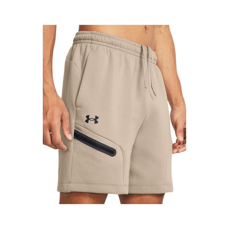 UNDER ARMOUR - Short Hombre UNDER ARMOUR UNSTOPPABLE FLC SHRT Marron UNDER ARMOUR.