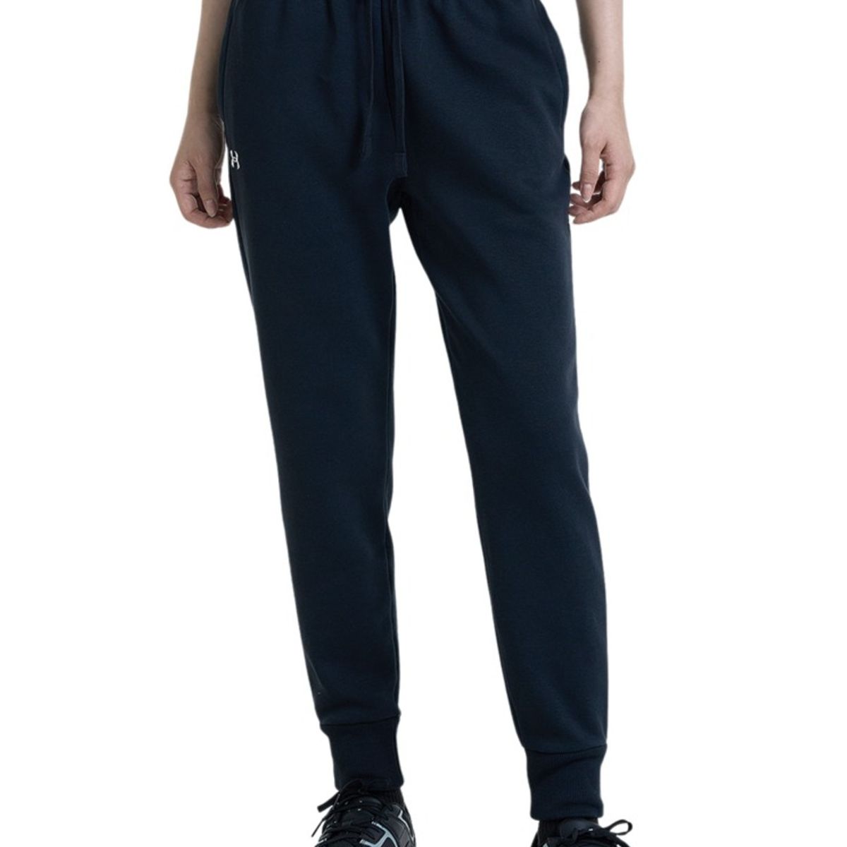 UNDER ARMOUR - Pantalon Mujer UNDER ARMOUR UA RIVAL FLEECE JOGG Negro UNDER ARMOUR