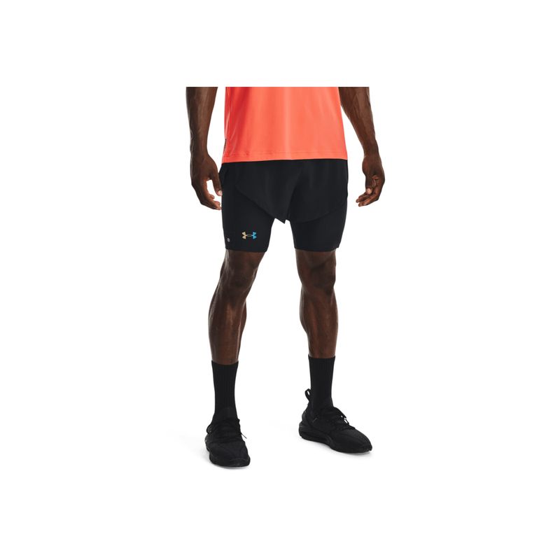 UNDER ARMOUR - Short Hombre UNDER ARMOUR UA SMARTFOR RUS 2/1 Negro UNDER ARMOUR