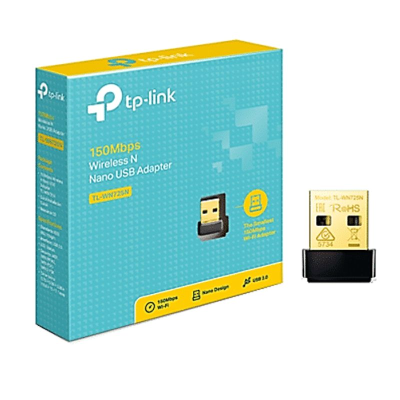 TP LINK - Tarjeta De Red Inalámbrica Tp-link TL-WN725N Nano
