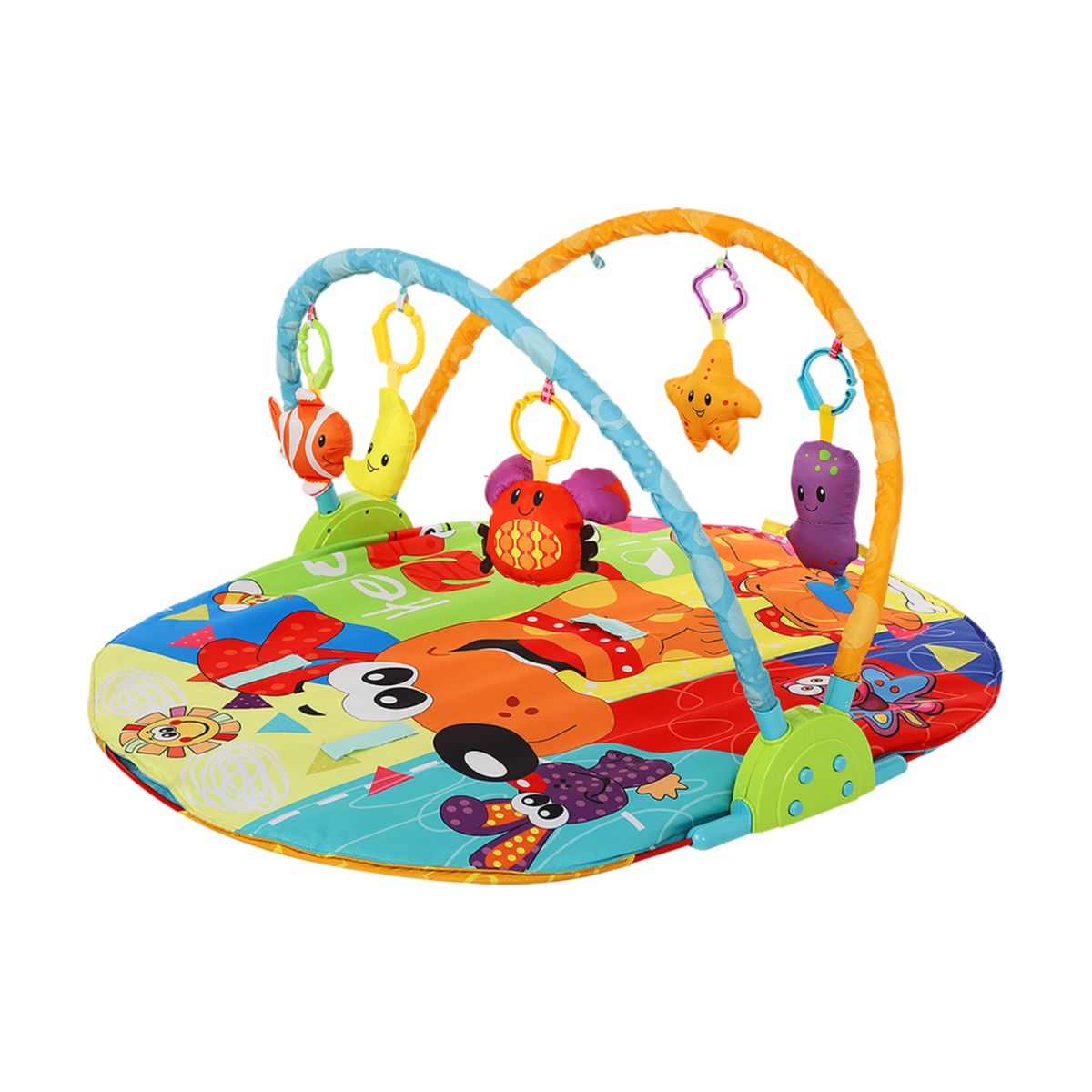 BIUM - Gimnasio Silla Sensorial 3 En 1 Multicolor Para Bebe Bium