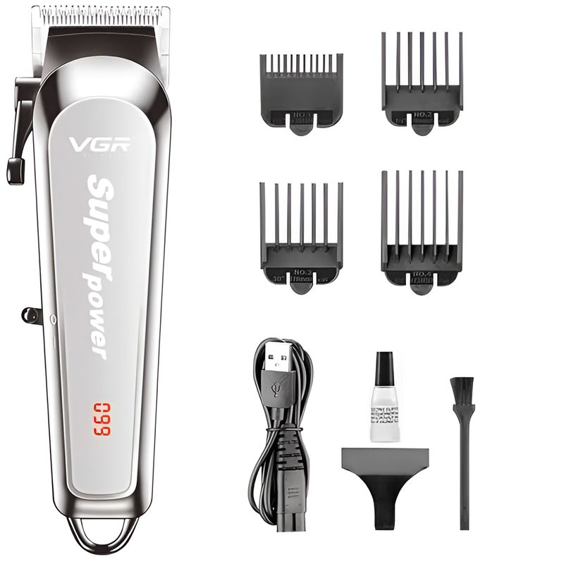 GENERICO - Maquina De Peluqueria Inalámbrica Vgr 060