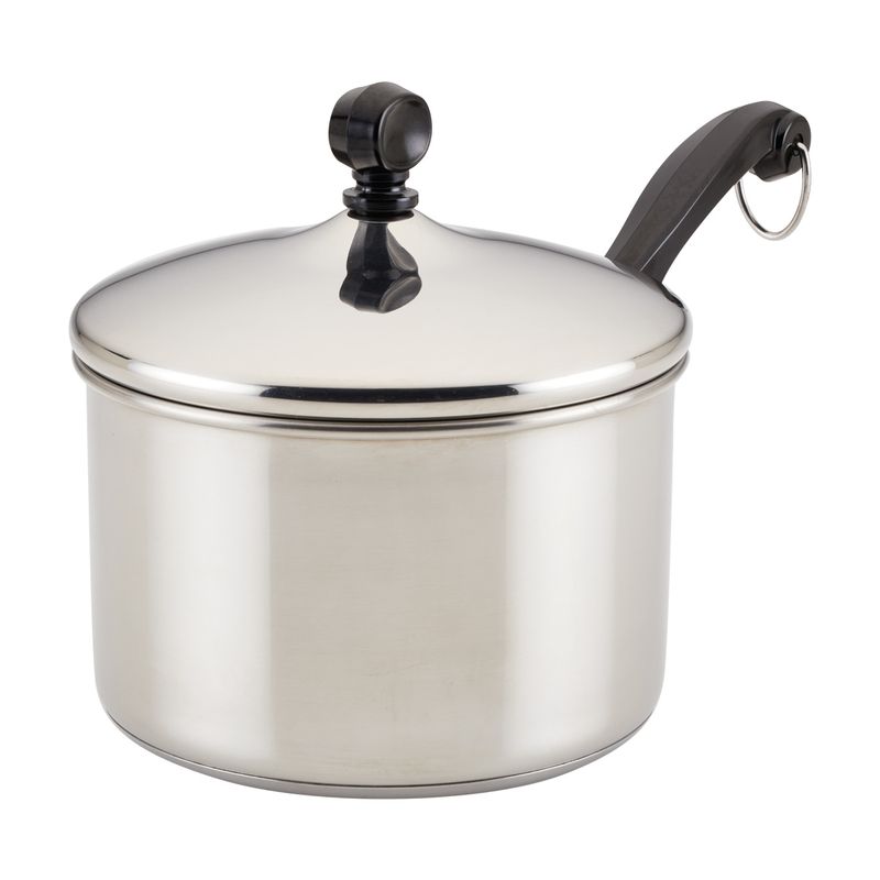 FARBERWARE - Perol 17cm con tapa acero inoxidable Classic Farberware