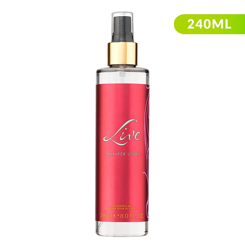 JENNIFER LOPEZ - Perfume Mujer Jennifer Lopez Live 240 ml Body Mist