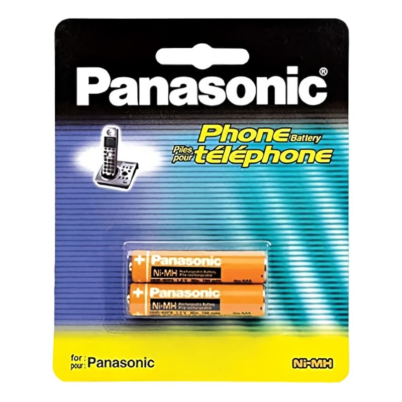 PANASONIC - Bateria Pila Aaa Recargable Telefono Panasonic 12v 830mah