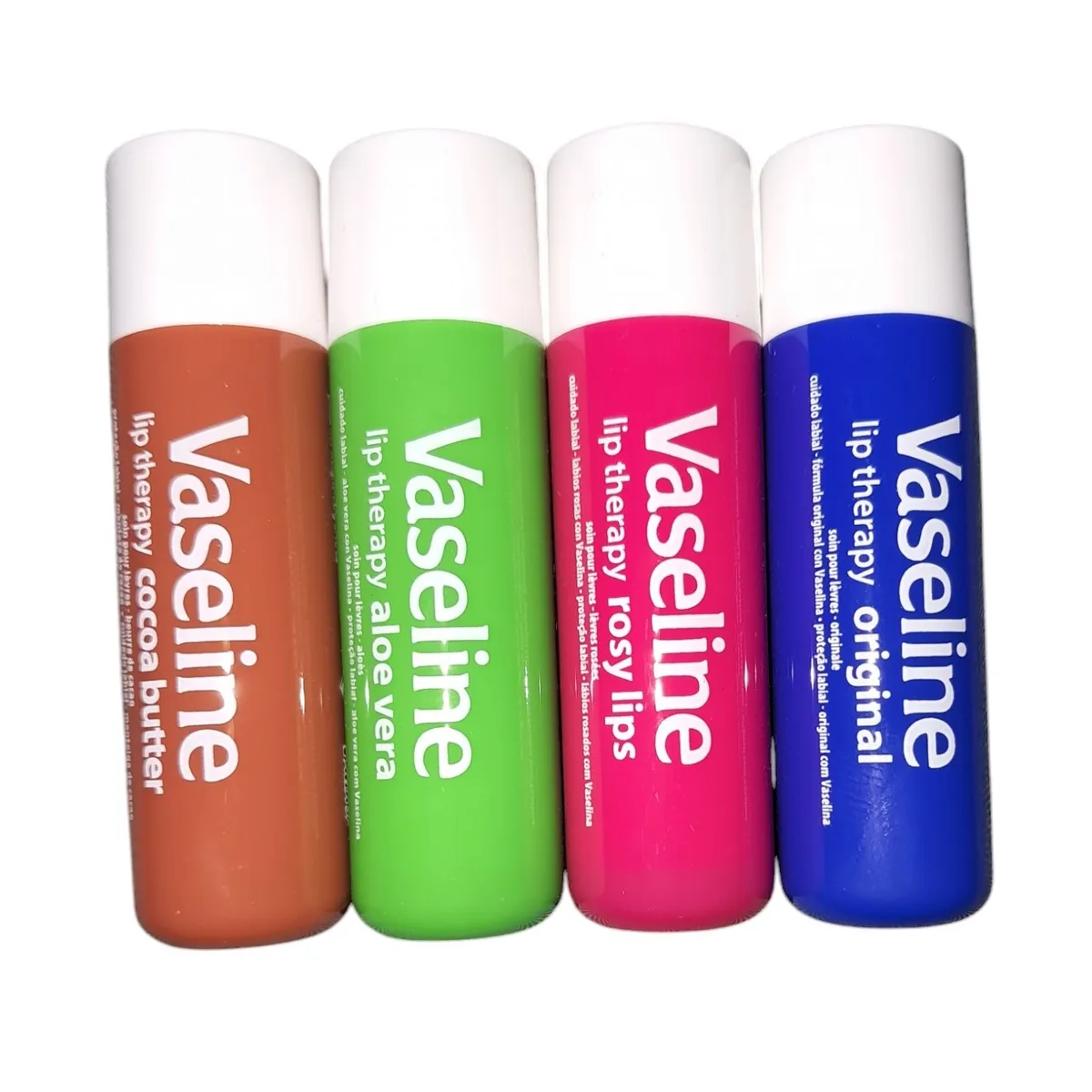 GENERICO - Vaseline Lip Therapy Surtido Protección Labial 4 Unidades
