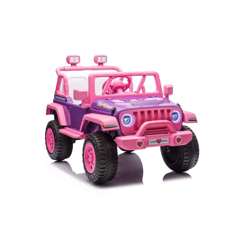 ROADMASTER - Coche Eléctrico Roadmaster Infantil Barbie Rosado 12v Rosado