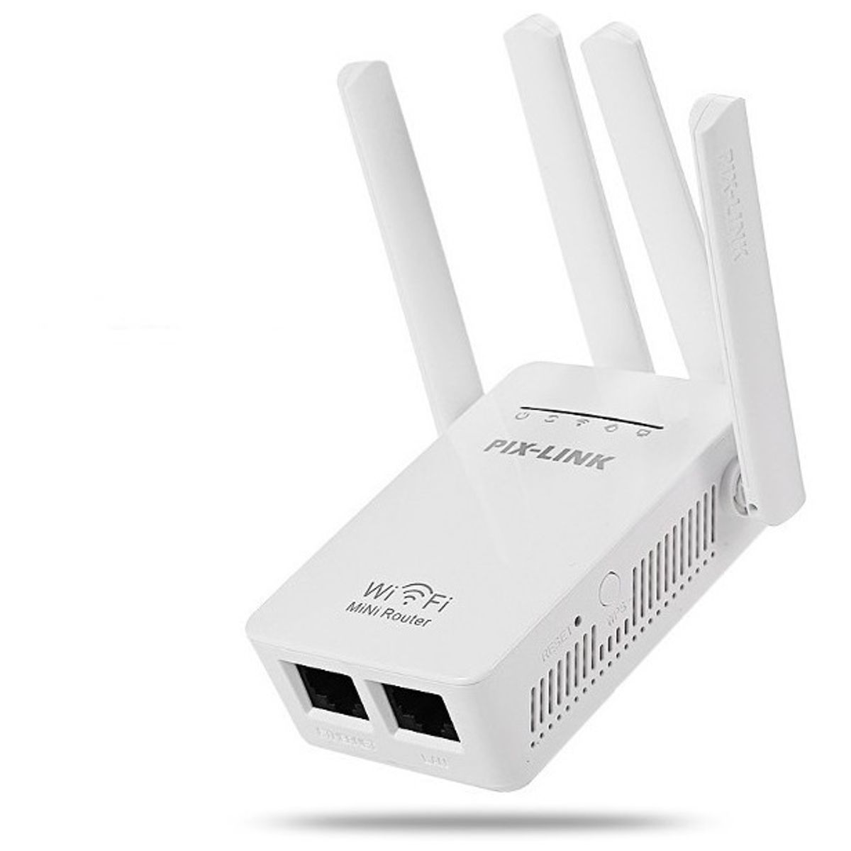 PIX LINK - Repetidor Amplificador Señal Wifi 4antenas Rompemuros 24ghz