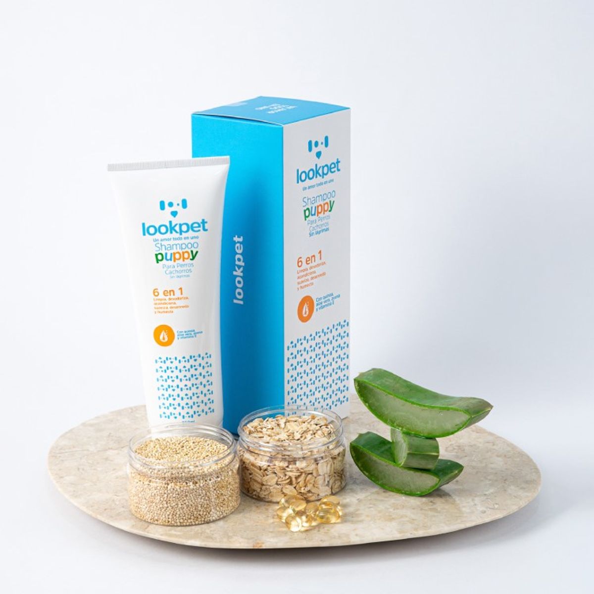 LOOKPET - Lookpet Shampoo para Cachorros/Puppy 6 en 1 - 250ml