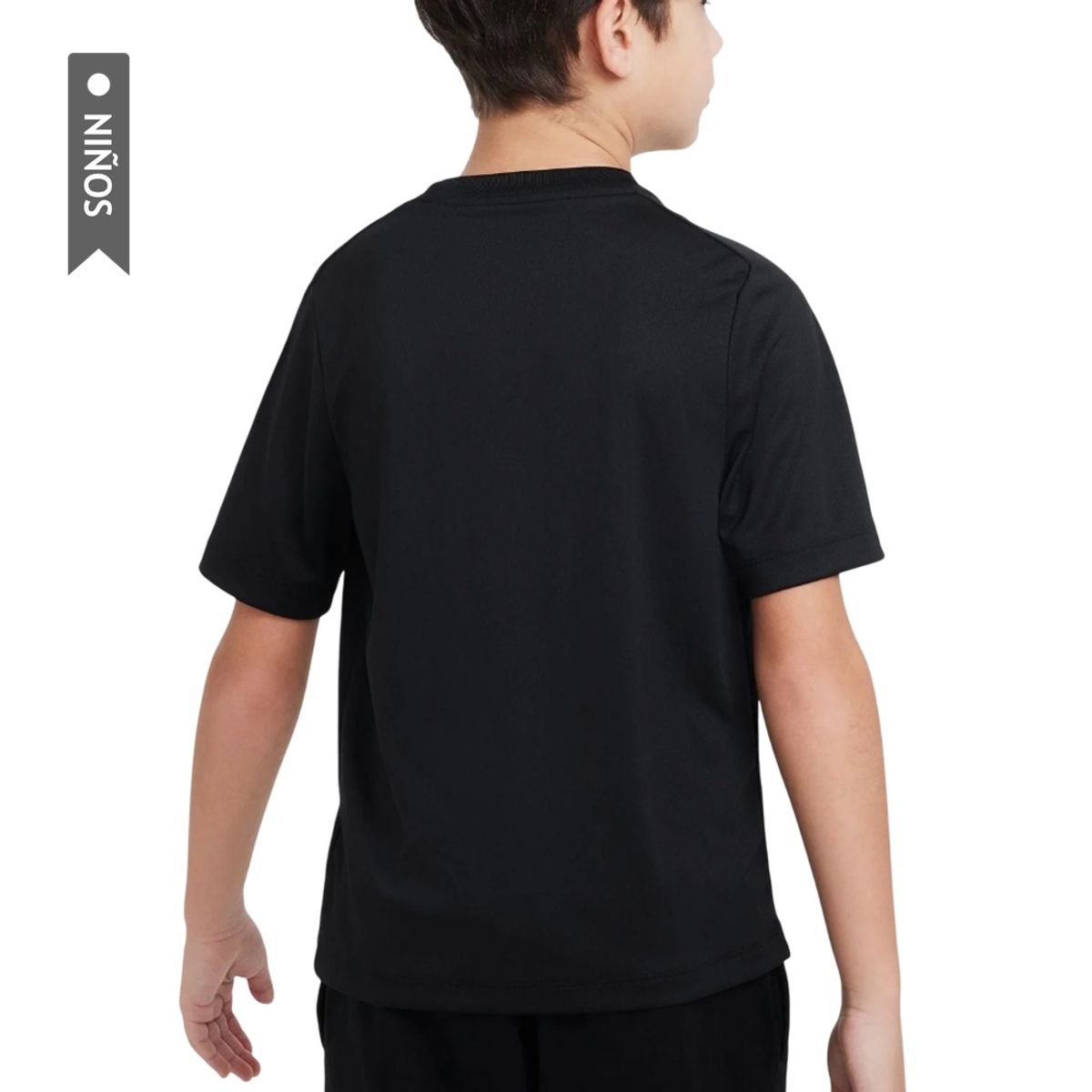 NIKE - Camiseta Nike Multi Short Sleeve Top Niño-Negro