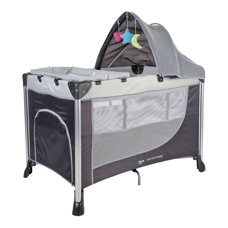 BIUM - Cuna Corral Bium Elite Automatic Plegable Gris Version 2