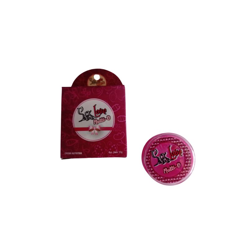 GENERICO - Lubricante Multiorgasmos caliente en crema Sex Love x 15 gr