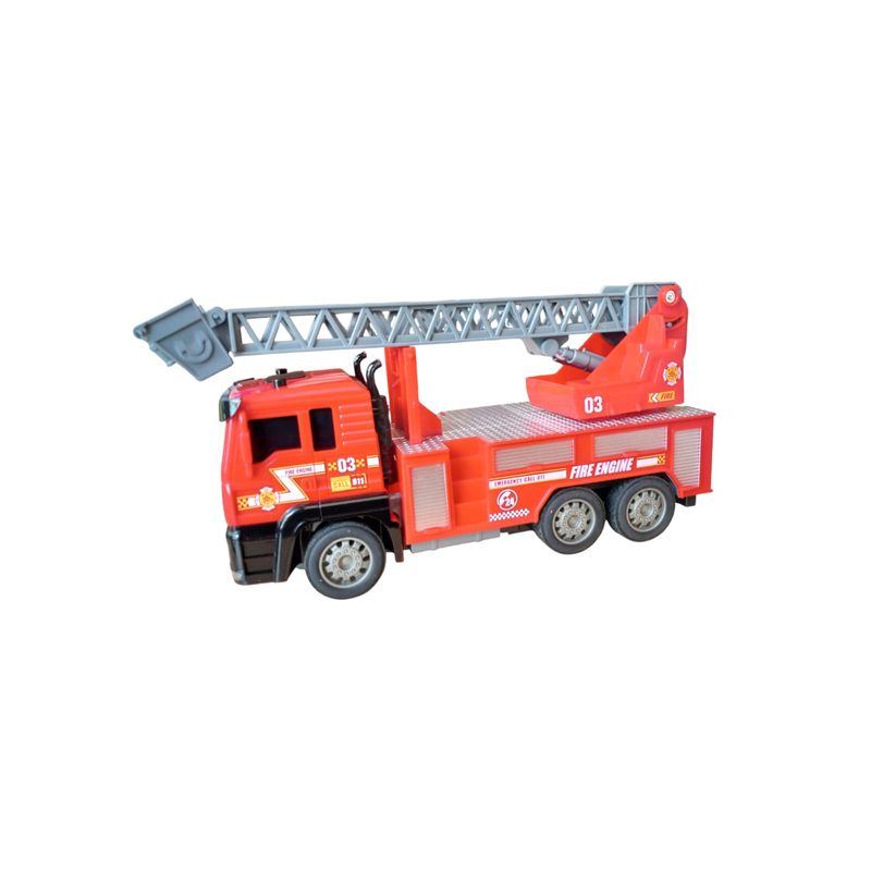 INFANTILES CAJUROMIX - Truck Bomberos 26cm A Control Remoto