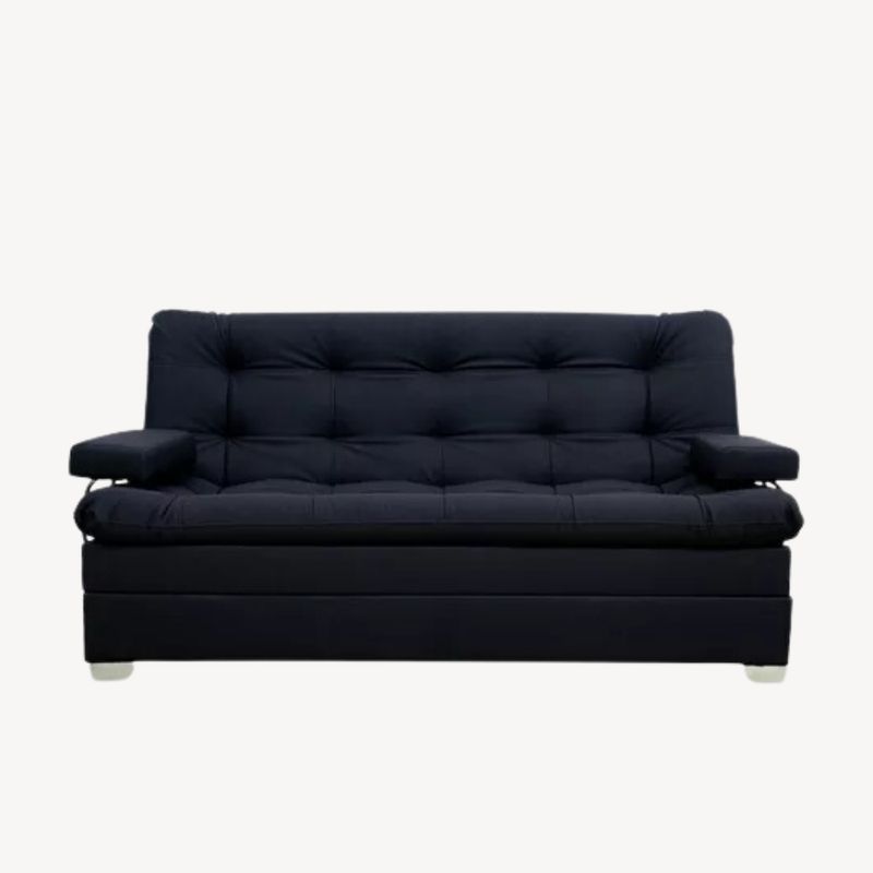 GENERICO - Sofá cama reclinable + baúl Muebleo antirasguño
