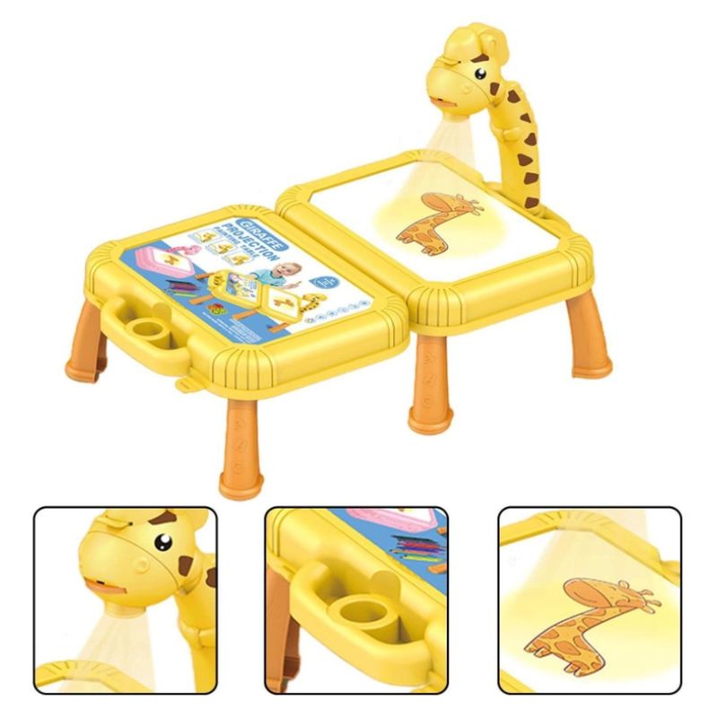 ONE PIXEL - Escritorio Mesa Dibujo con Proyector para Niños