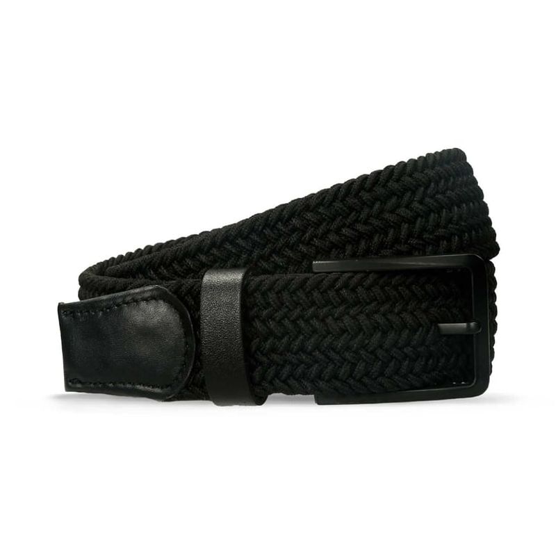 BATA - Cinturón Para Hombre Bata Negro Faustin