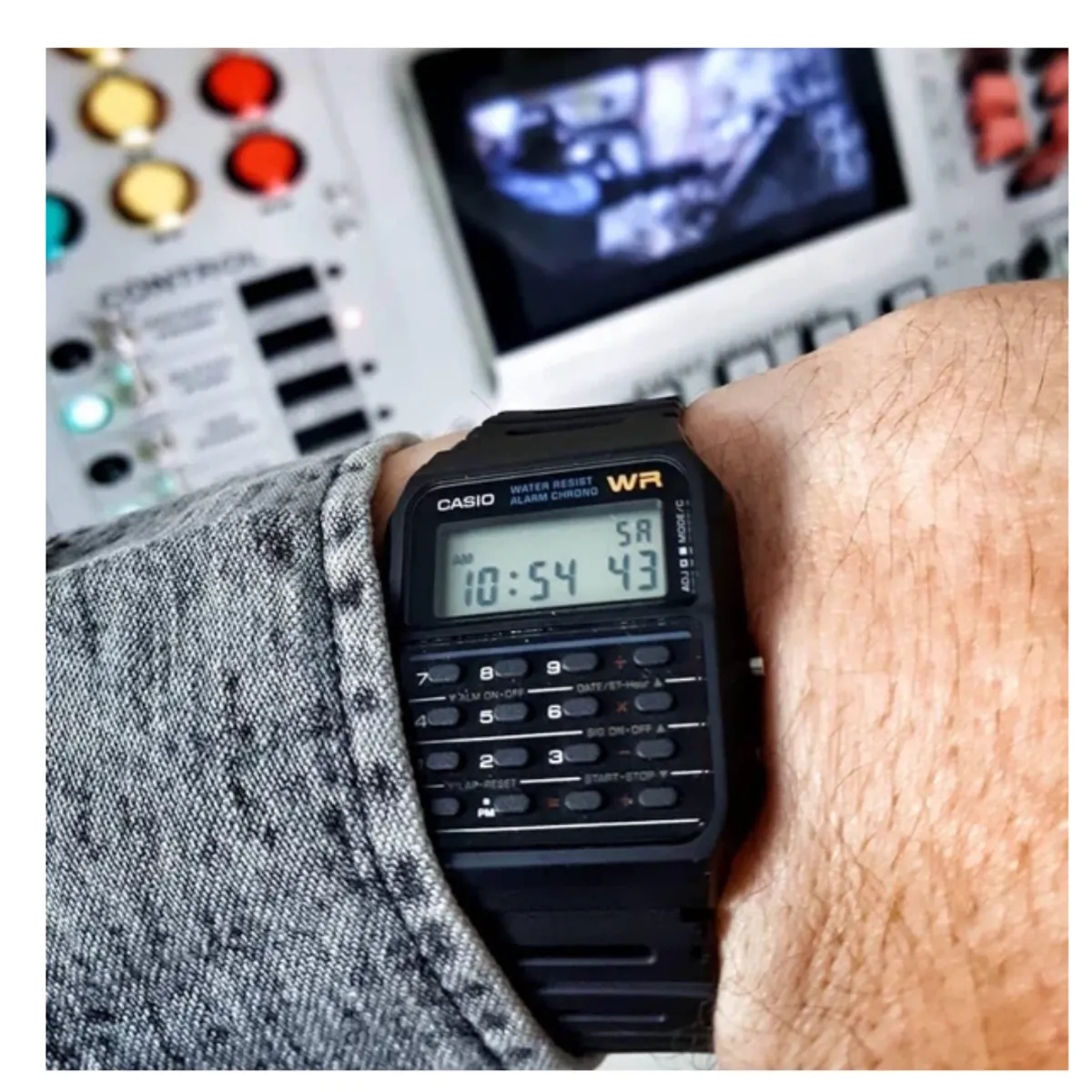 CASIO - Reloj Casio CA-53W-1Z Diseño Deportivo