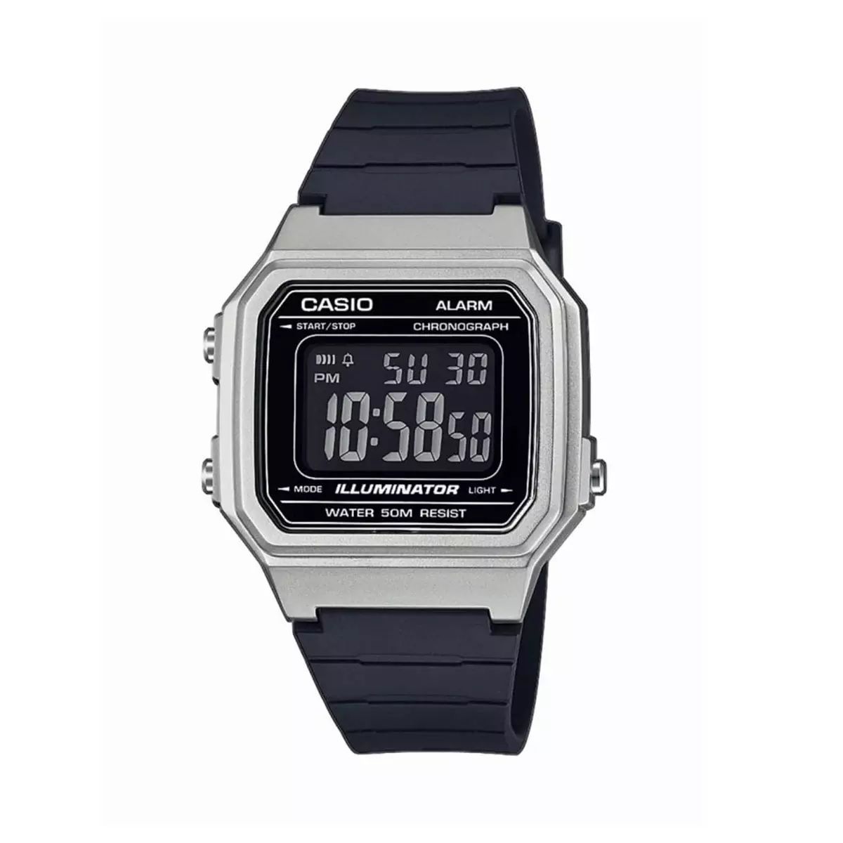 CASIO - Reloj Casio Unisex Modelo W-217HM-7B clásico