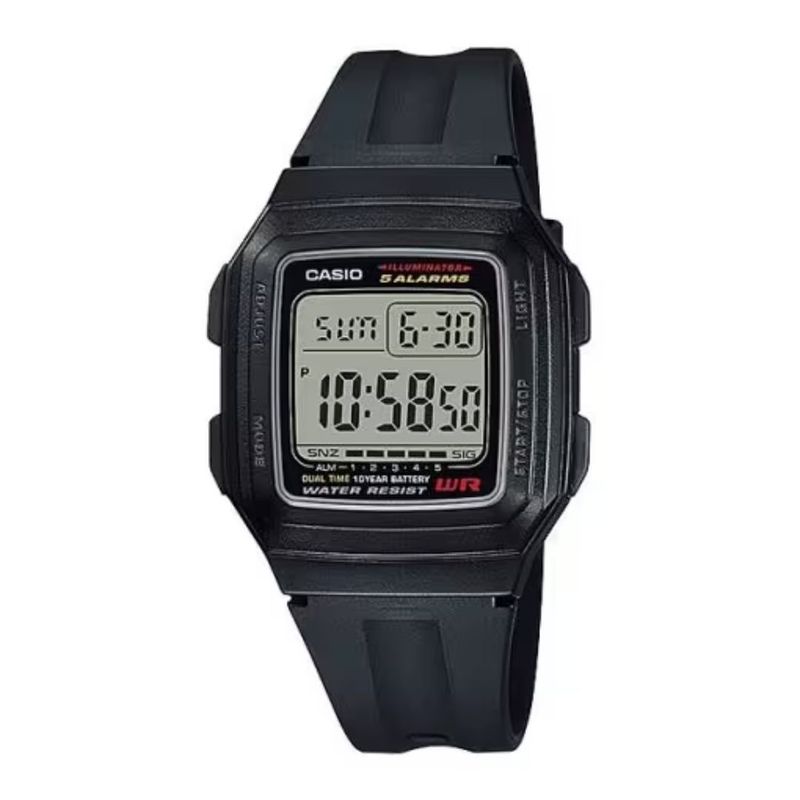 CASIO - Reloj Casio Modelo F-201WA-1A Deportivo