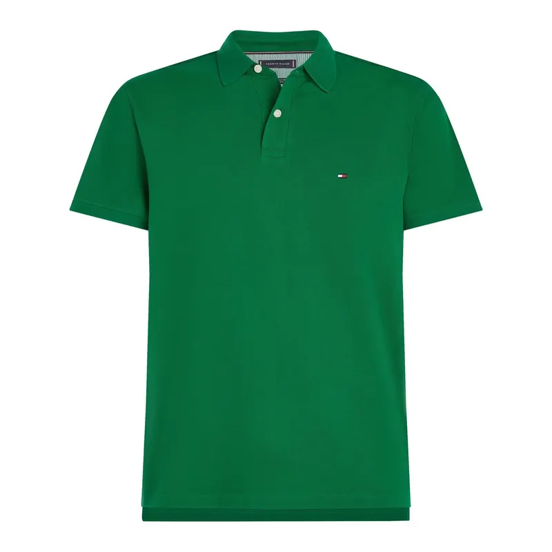 TOMMY HILFIGER - Polo verde 1985 de corte regular Tommy Hilfiger
