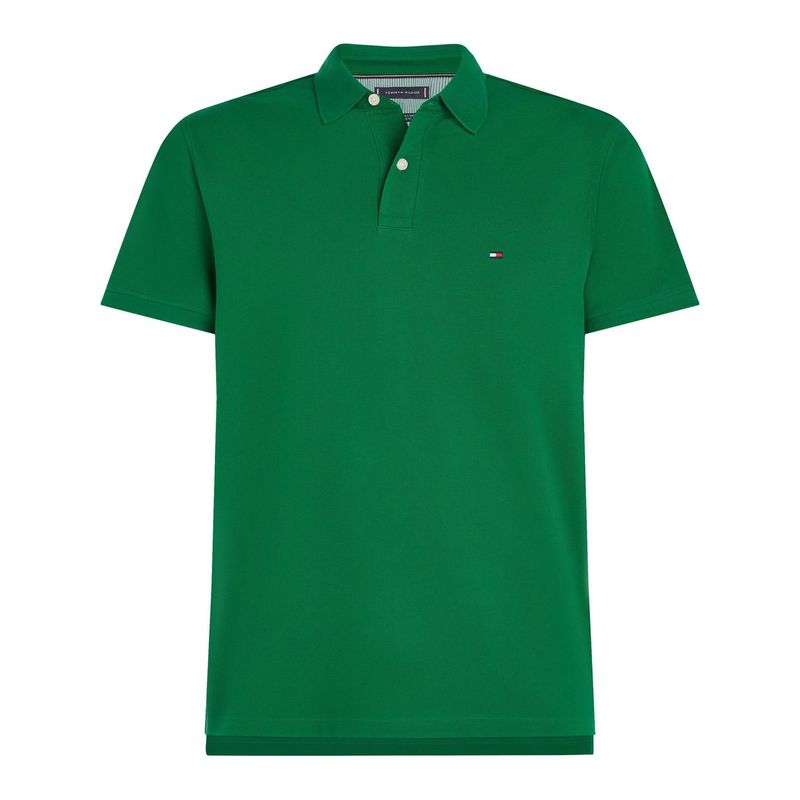 TOMMY HILFIGER - Polo verde 1985 de corte regular Tommy Hilfiger