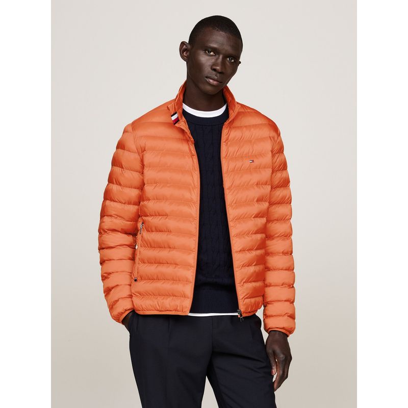 TOMMY HILFIGER - Chaqueta naranja acolchada plegable termal Tommy Hilfiger